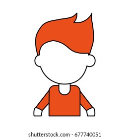 man avatar vector illustration