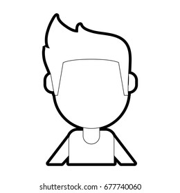 man avatar vector illustration