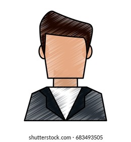 man avatar vector illustration