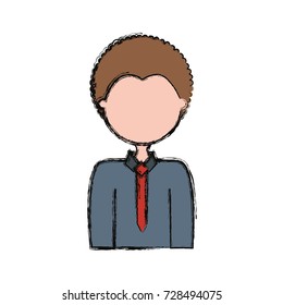 man   avatar  vector illustration