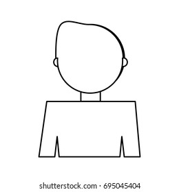 man back cartoon