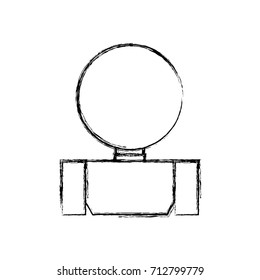 Man back cartoon