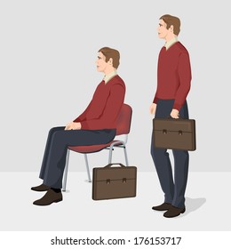 Man with a bag
