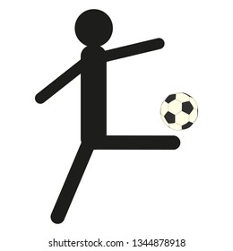 man with the ball