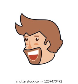 man with beard avatar character
