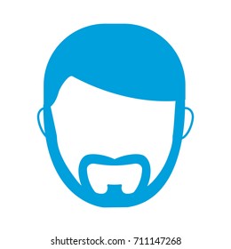 man with beard icon