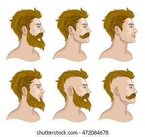 Man with beard and mustache