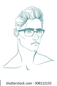 Man Beauty Portrait