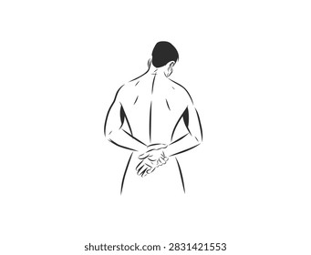 Man from Behind and