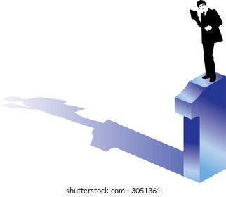 Man Being Number One