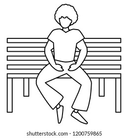 man and bench design