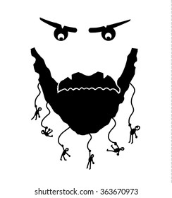 A man with a big beard