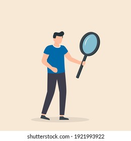 Vector Cartoon Illustration Man Big Giant Stock Vector (Royalty Free ...