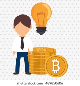 man bit coin idea