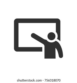 The man at the blackboard
