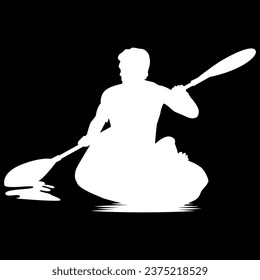 A man in the boat 