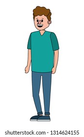 man body cartoon