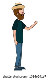 man body cartoon