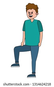man body cartoon