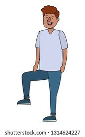 man body cartoon