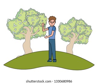 man body cartoon