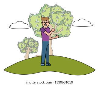 man body cartoon