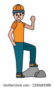 man body cartoon