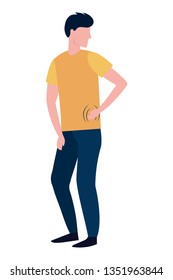 man body cartoon
