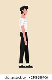 man body expressions vector art