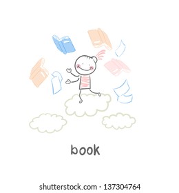 Man and book