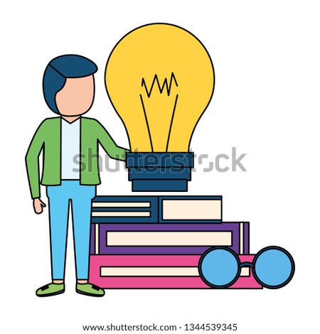 man books stacked