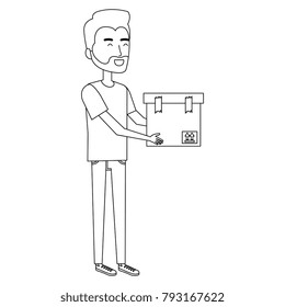 man with box avatar