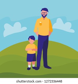 Man and boy design
