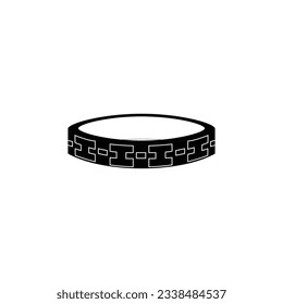 man braclet vector type icon