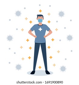 Man build immunity to fight disease