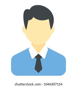 A man with business attire 