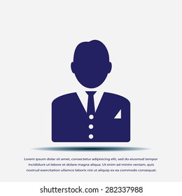  man in business icon