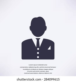  man in business icon