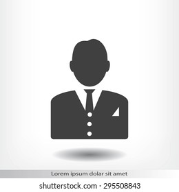  man in business icon