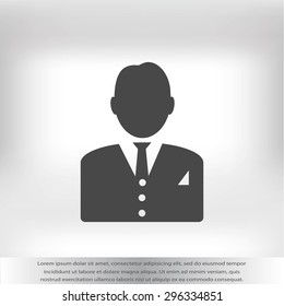  man in business icon
