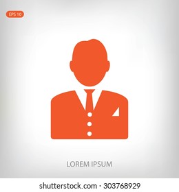  man in business icon