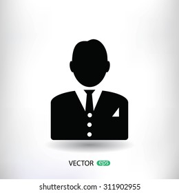  man in business icon