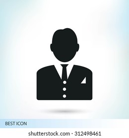  man in business icon