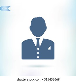  man in business icon