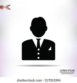  man in business icon