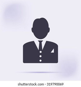  man in business icon