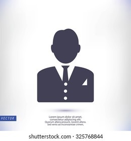  man in business icon