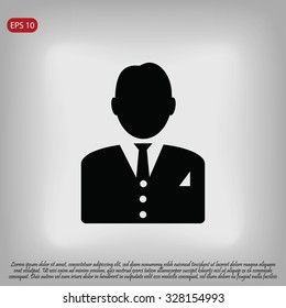  man in business icon