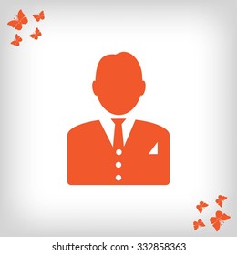  man in business icon