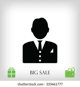  man in business icon